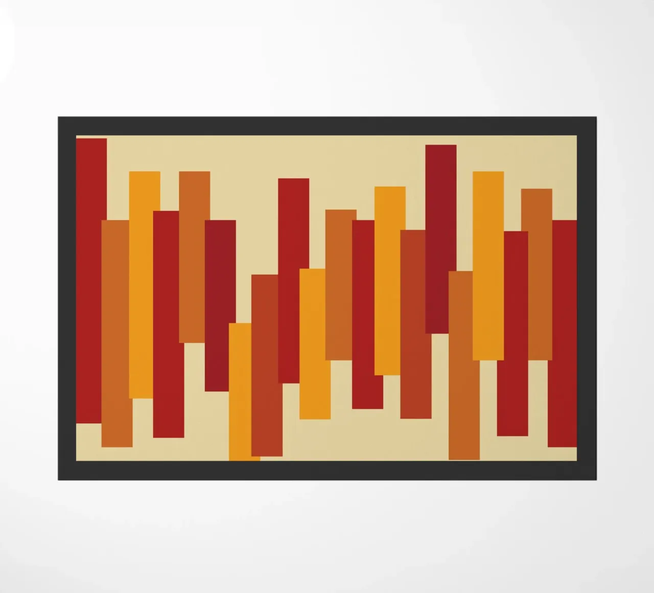 Tabla de crecimiento retro felpudo de Retro Boy Art