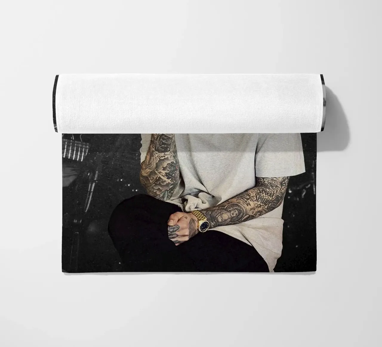 Smile Mac Miller Brown Hat Don't Trip Poster telo mare da rockytamoe