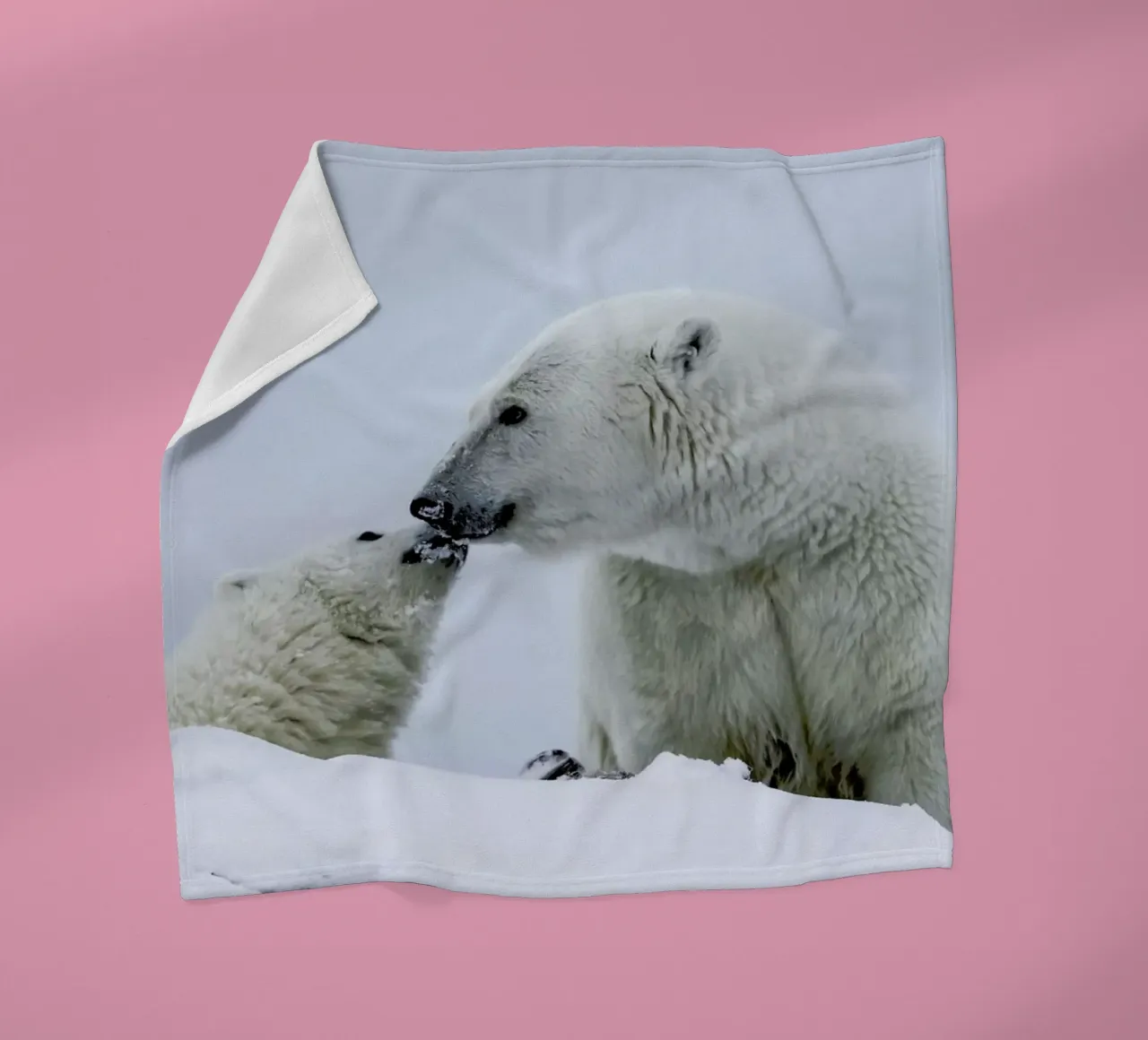 Bear with Young Cub coperta in pile da EyeEm Mobile GmbH