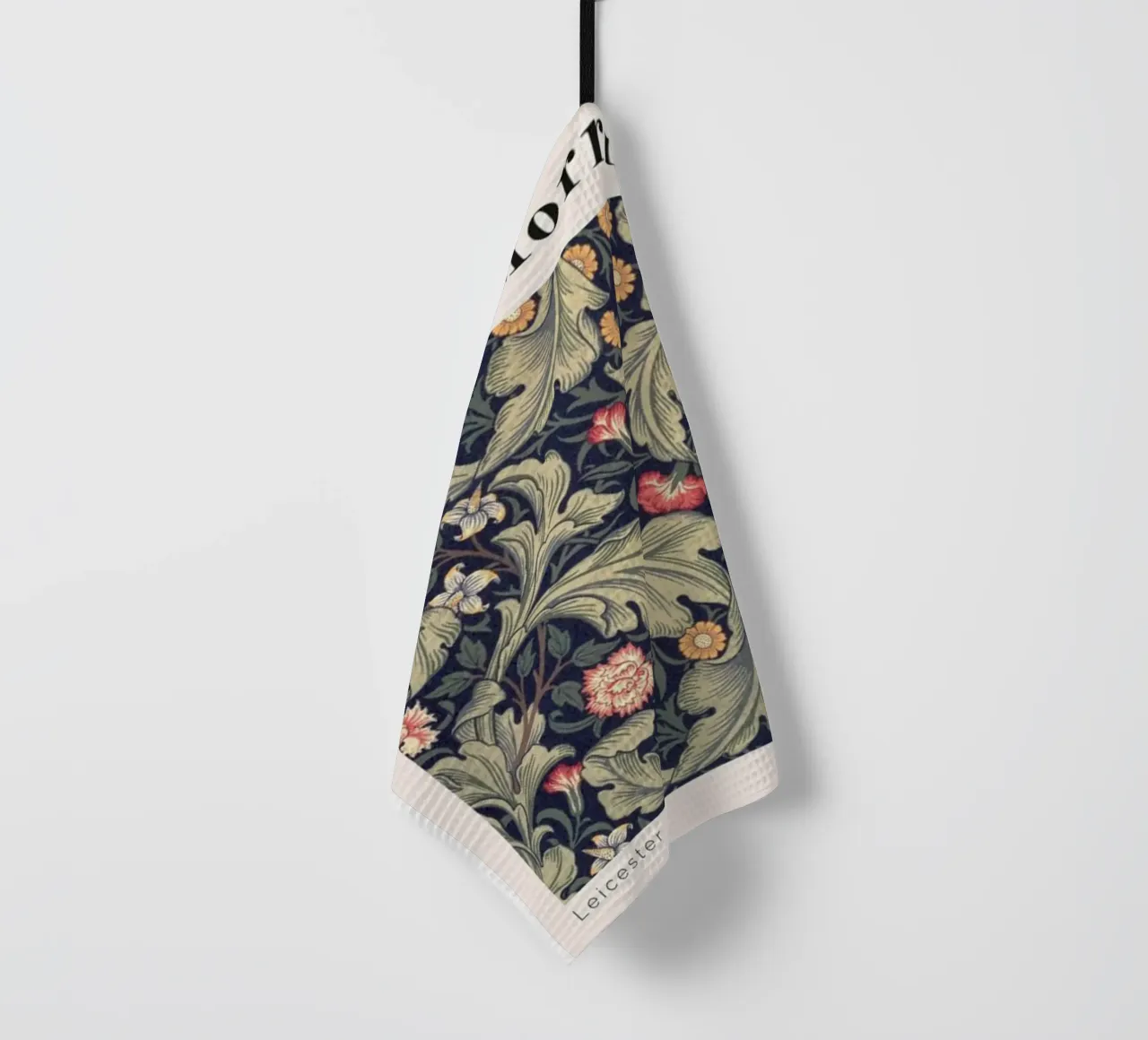 neighborhood park flower tea towel by komo store