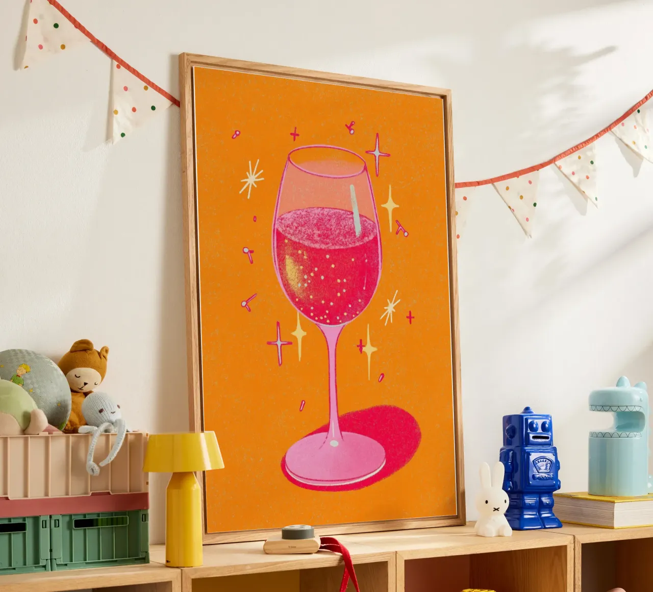 Champagne rosa plexiglass da Art Center