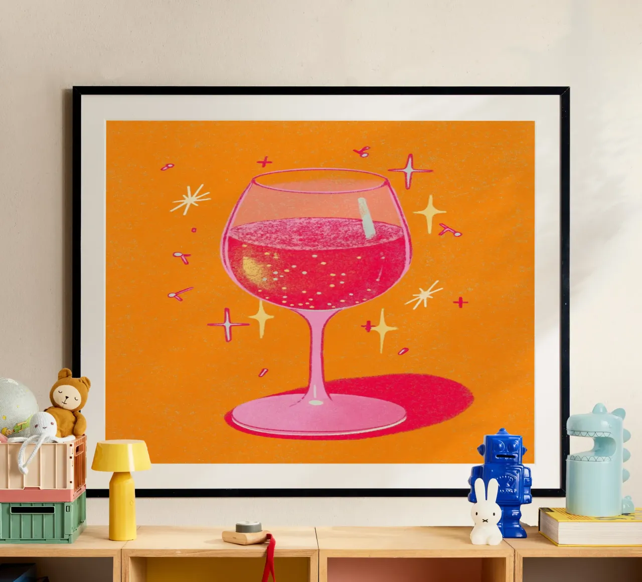 Champagne rosa carta hahnemühle da Art Center