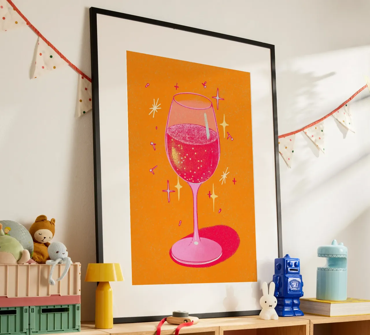 Champagne rosa carta hahnemühle da Art Center