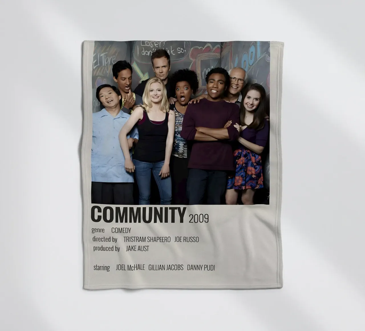 COMMUNITY 2009 coperta in pile da MVFminimalist