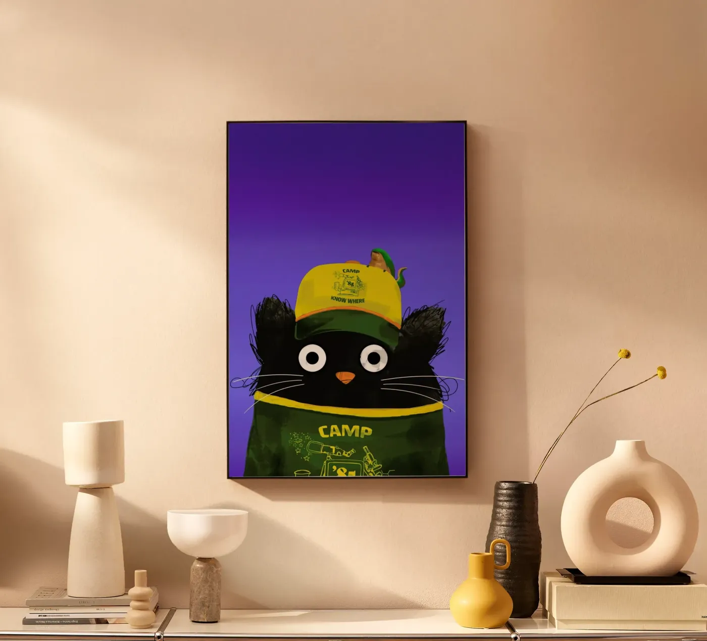 Cat Dustin plexiglass da Doozal