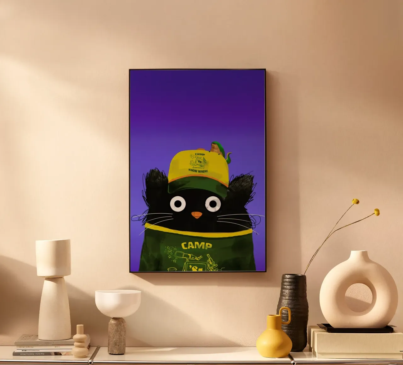 Cat Dustin plexiglass da Doozal