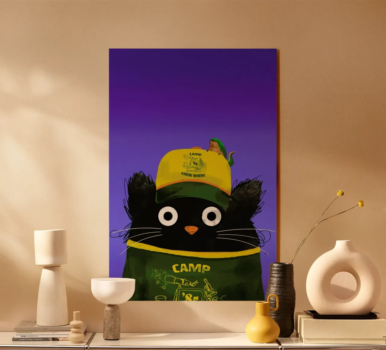 Cat Dustin plexiglass da Doozal