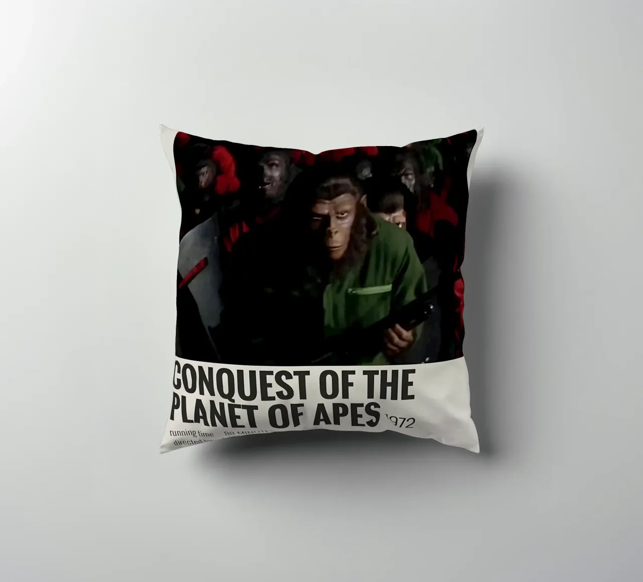 CONQUEST OF THE PLANET OF APES 1972 cuscino da MVFminimalist
