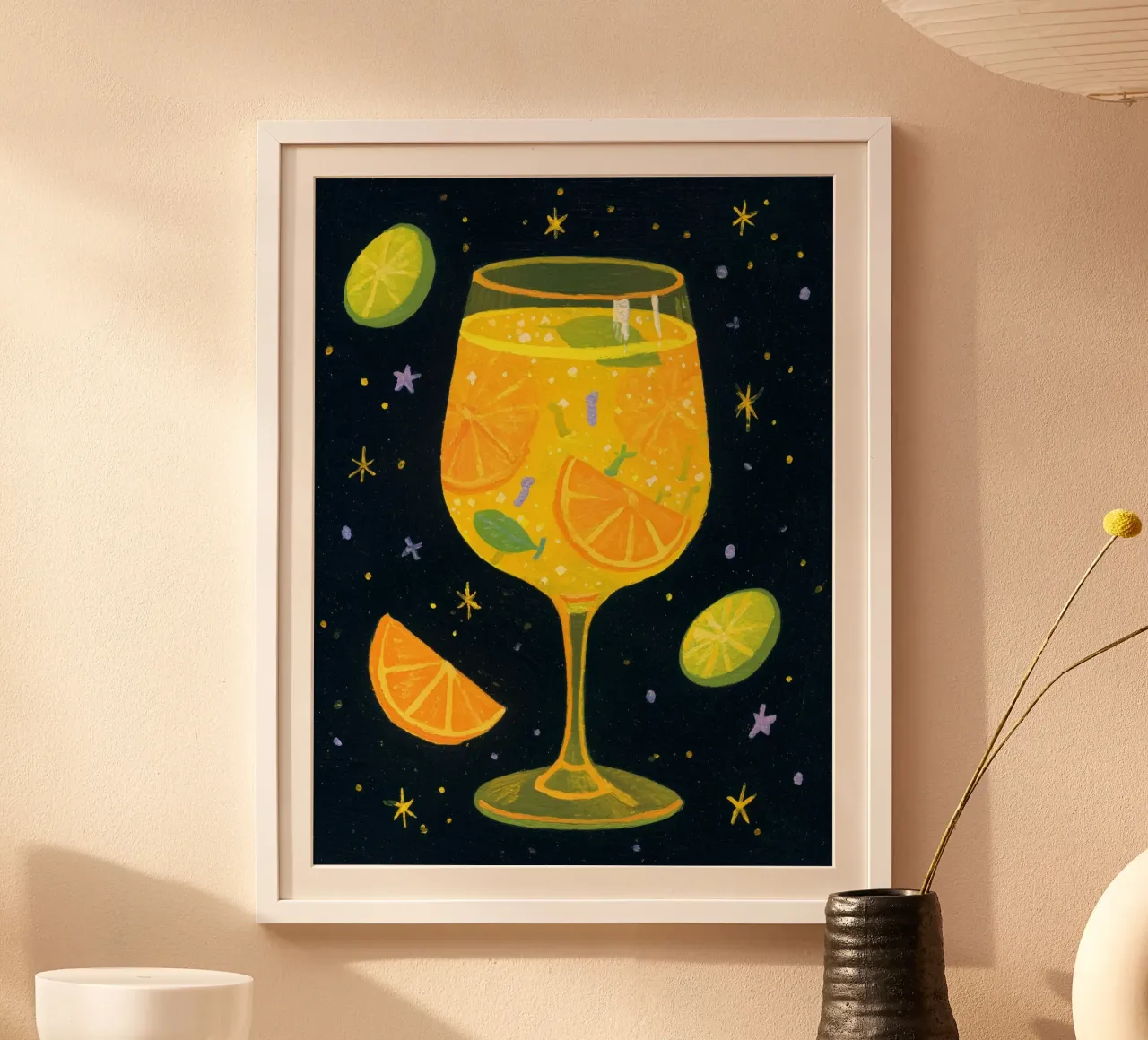 Limonata all'arancia poster da Art Center