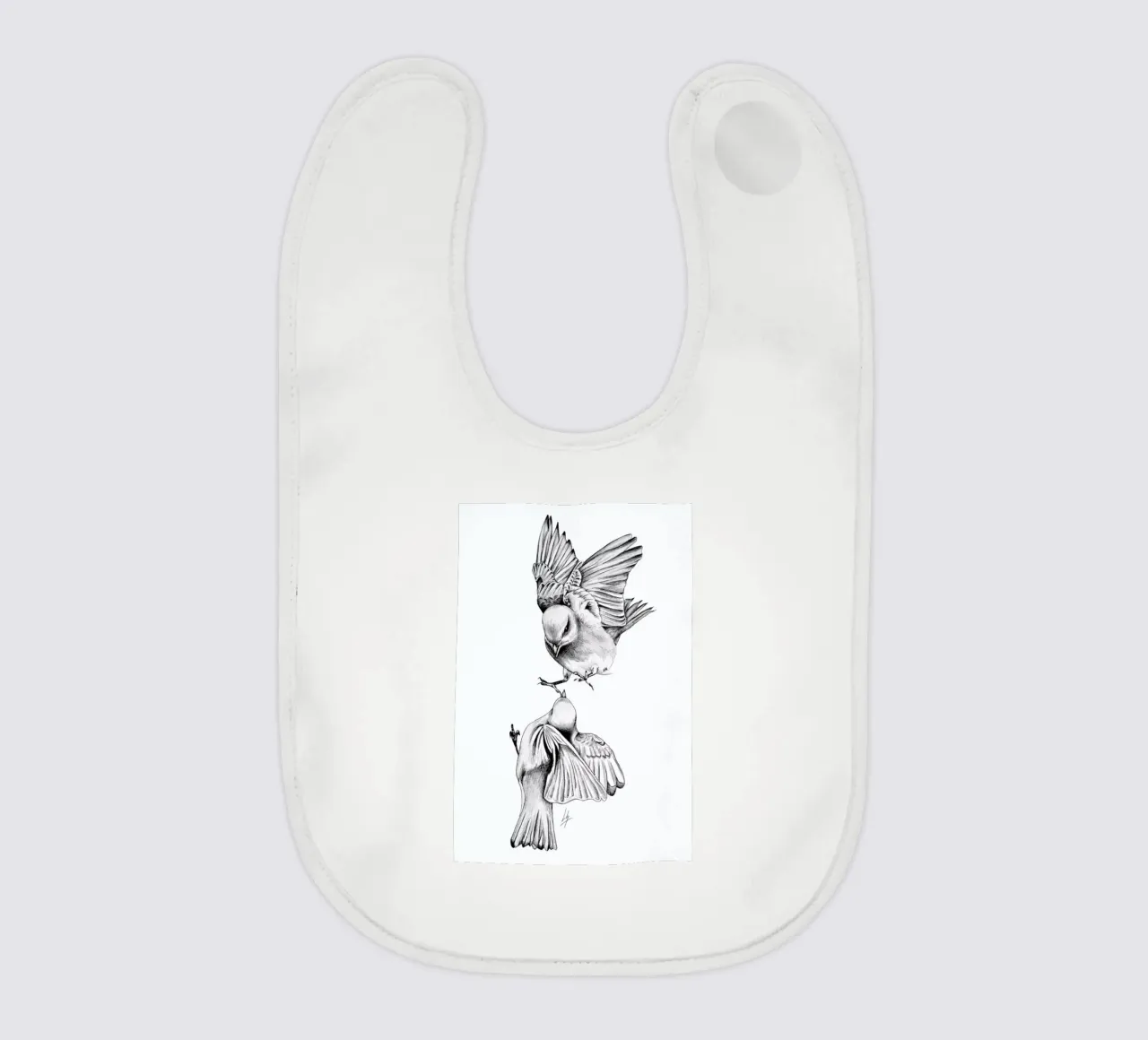 Birds bavaglino da Libby Watkins