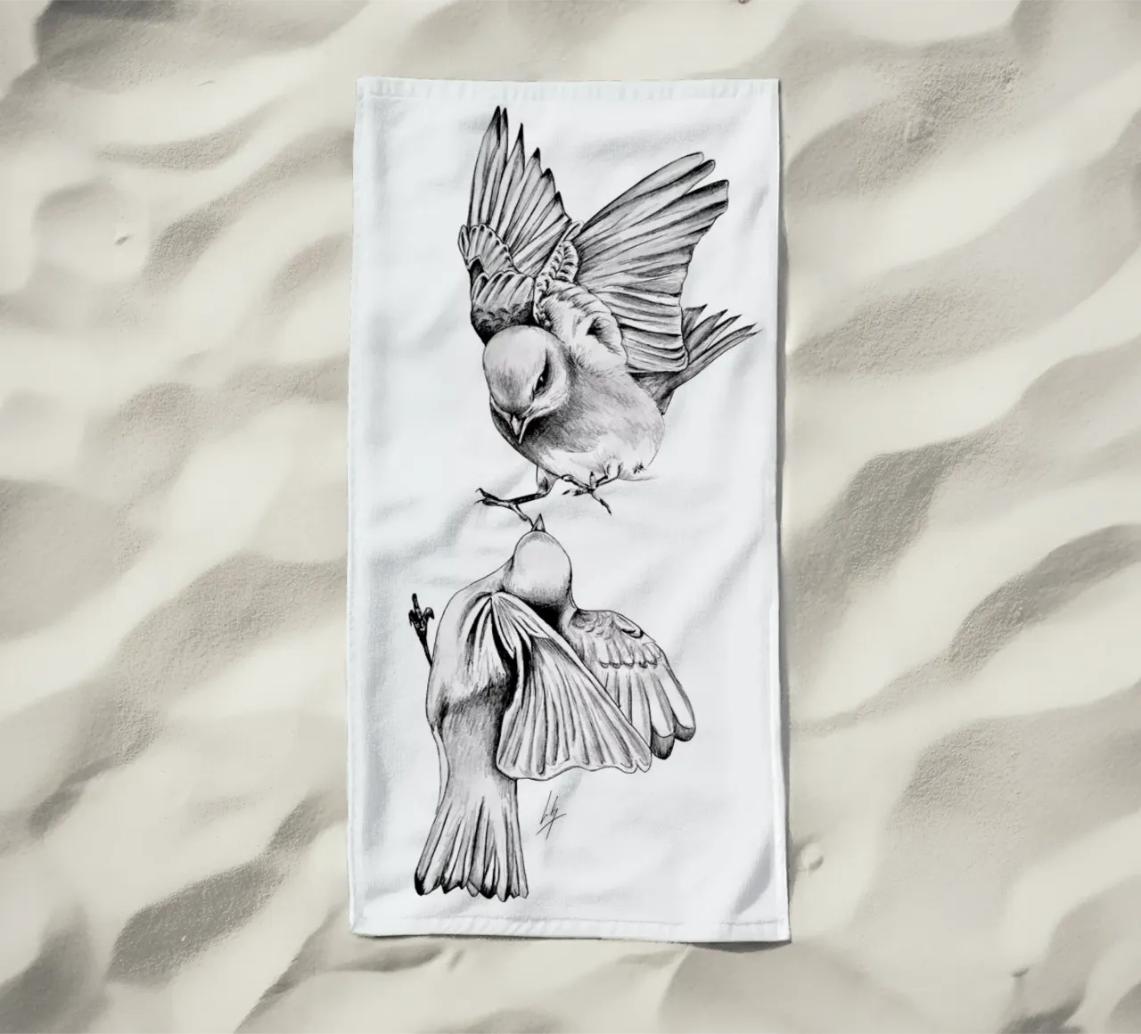 Birds telo mare da Libby Watkins