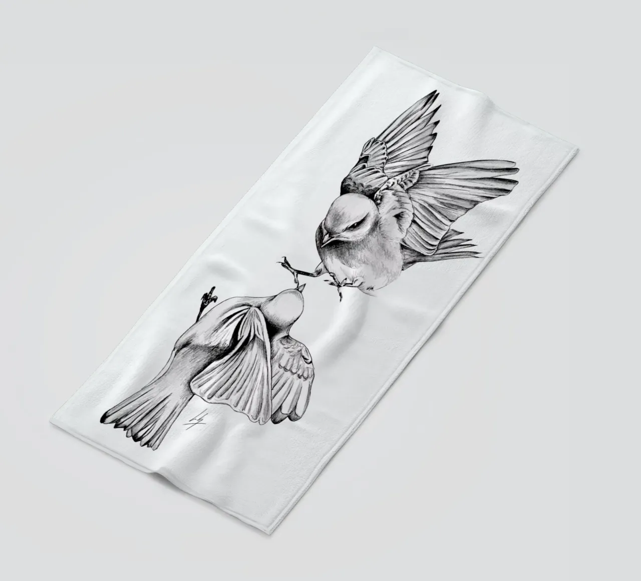 Birds telo mare da Libby Watkins