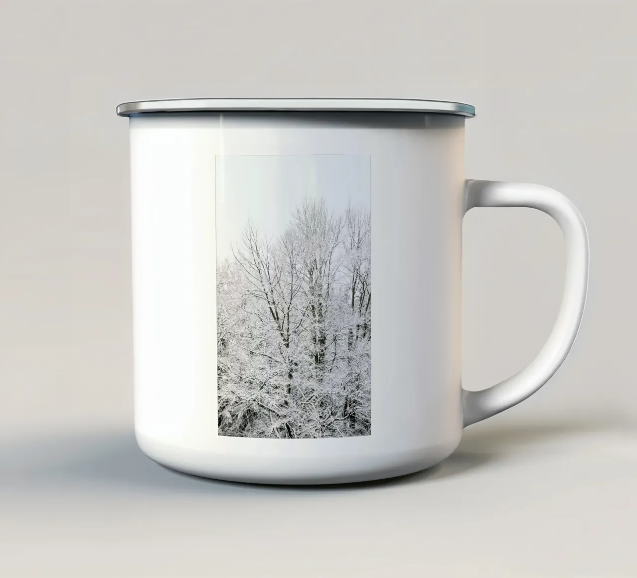 When Green Turns White tazza in smalto da Studio Nahili