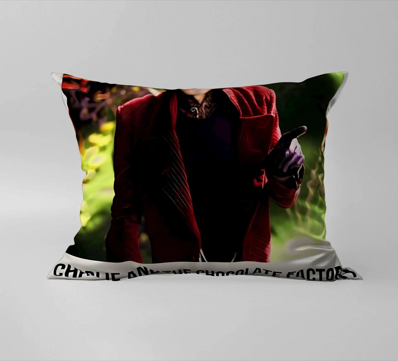 CHARLIE AND THE CHOCOLATE FACTORY 2005 cuscino da MVFminimalist