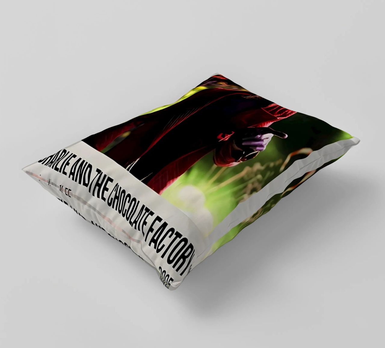 CHARLIE AND THE CHOCOLATE FACTORY 2005 cuscino da MVFminimalist