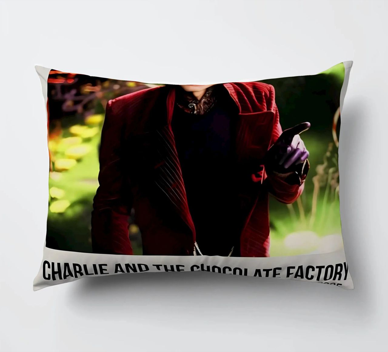 CHARLIE AND THE CHOCOLATE FACTORY 2005 cuscino da MVFminimalist