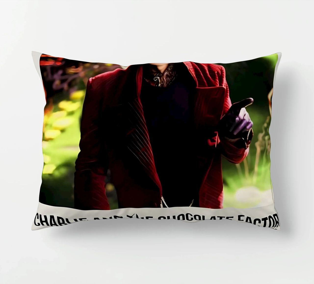 CHARLIE AND THE CHOCOLATE FACTORY 2005 cuscino da MVFminimalist