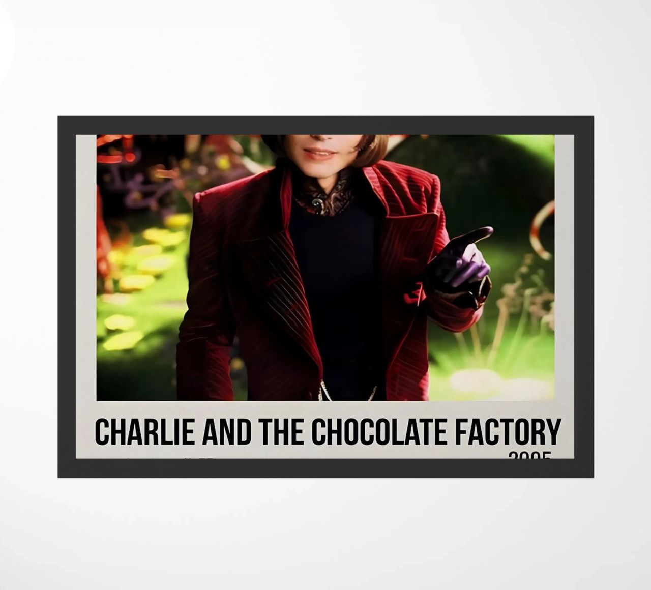 CHARLIE AND THE CHOCOLATE FACTORY 2005 zerbino da MVFminimalist