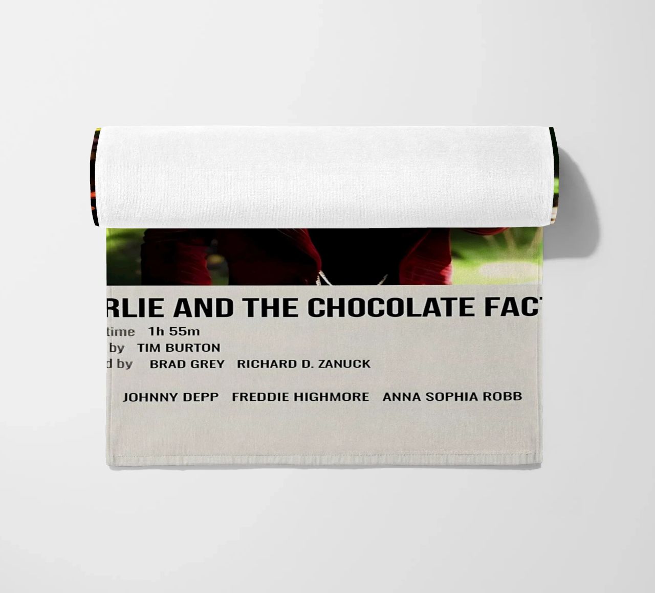 CHARLIE AND THE CHOCOLATE FACTORY 2005 telo mare da MVFminimalist