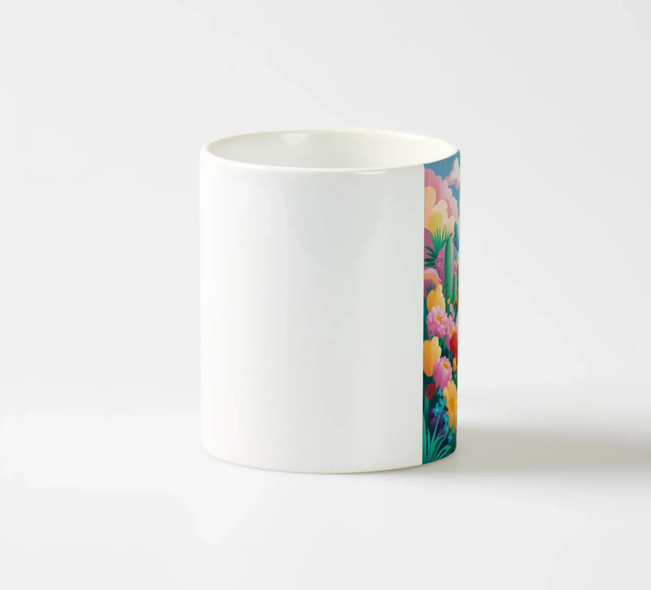Sentiero a pois tazza in ceramica da Silk Palette