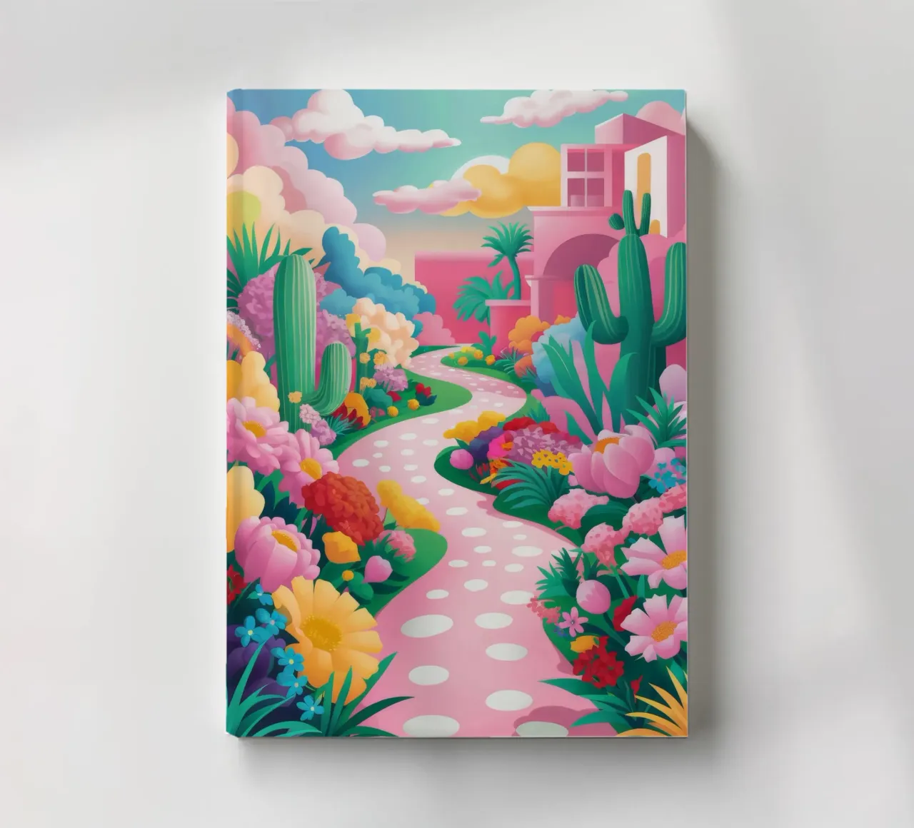 Polka Dot Path notebook by Silk Palette