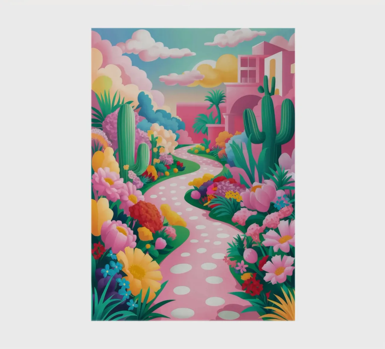 Polka Dot Path notebook by Silk Palette