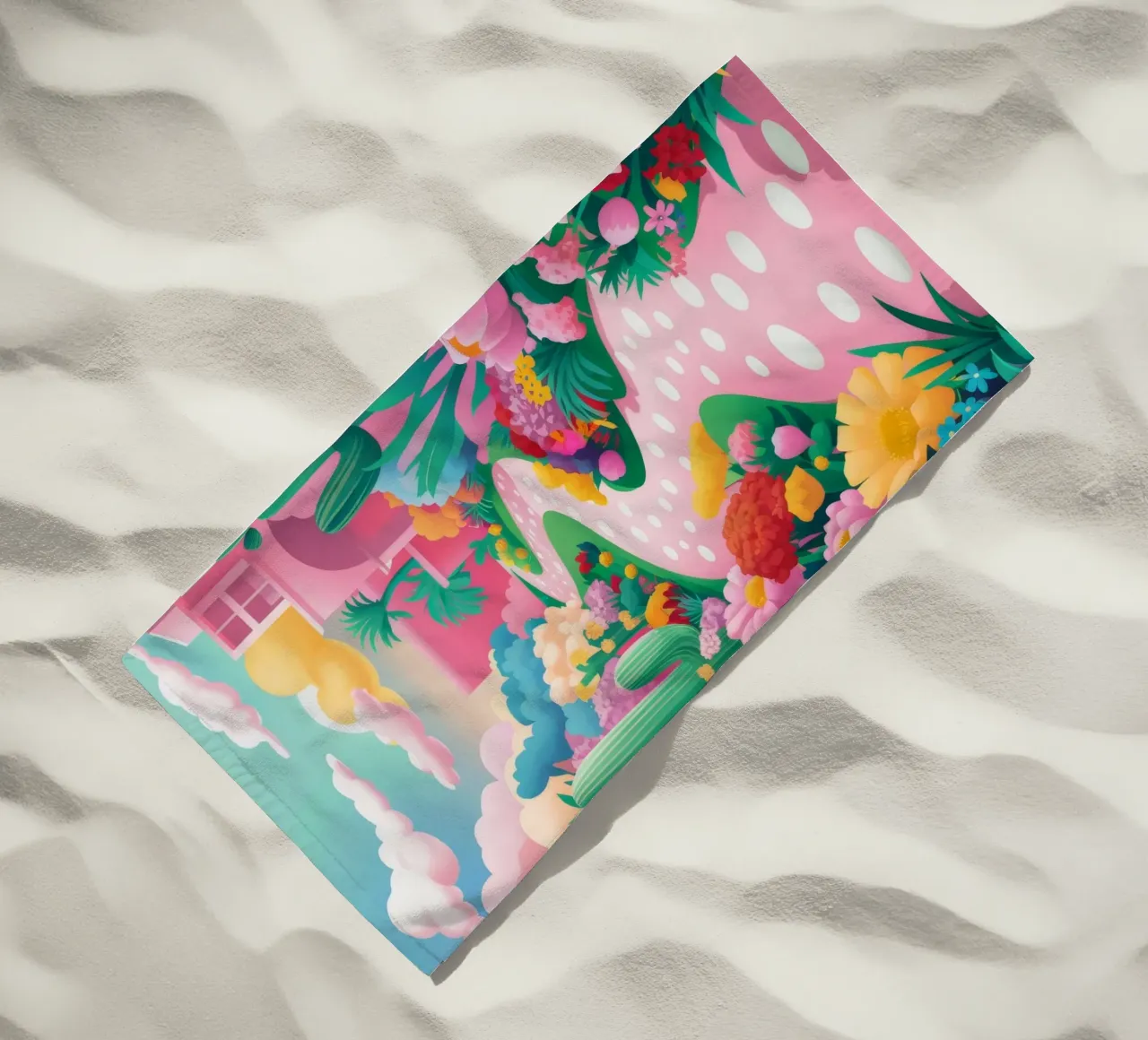 Polka Dot Path telo mare da Silk Palette