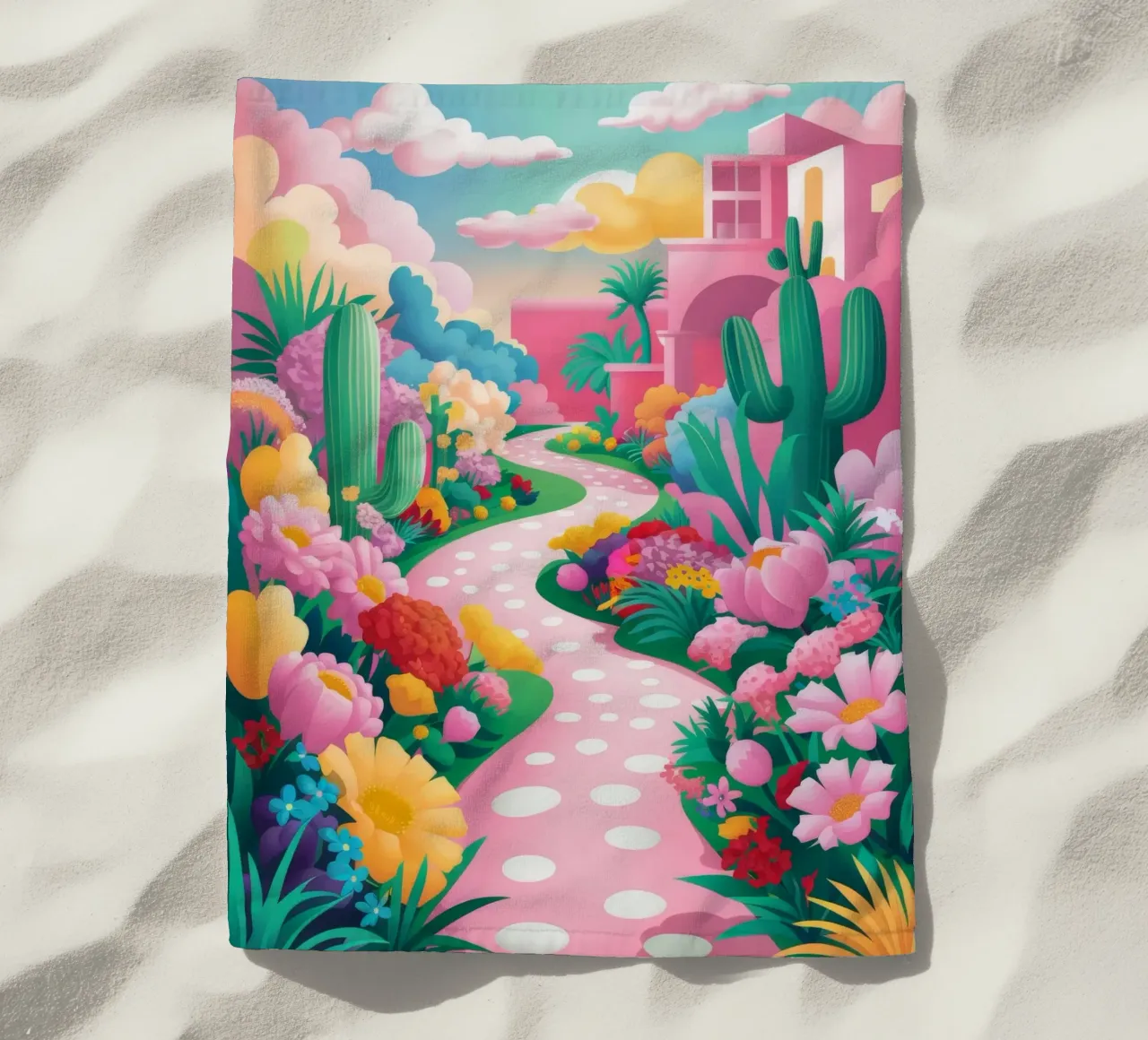 Polka Dot Path telo mare da Silk Palette