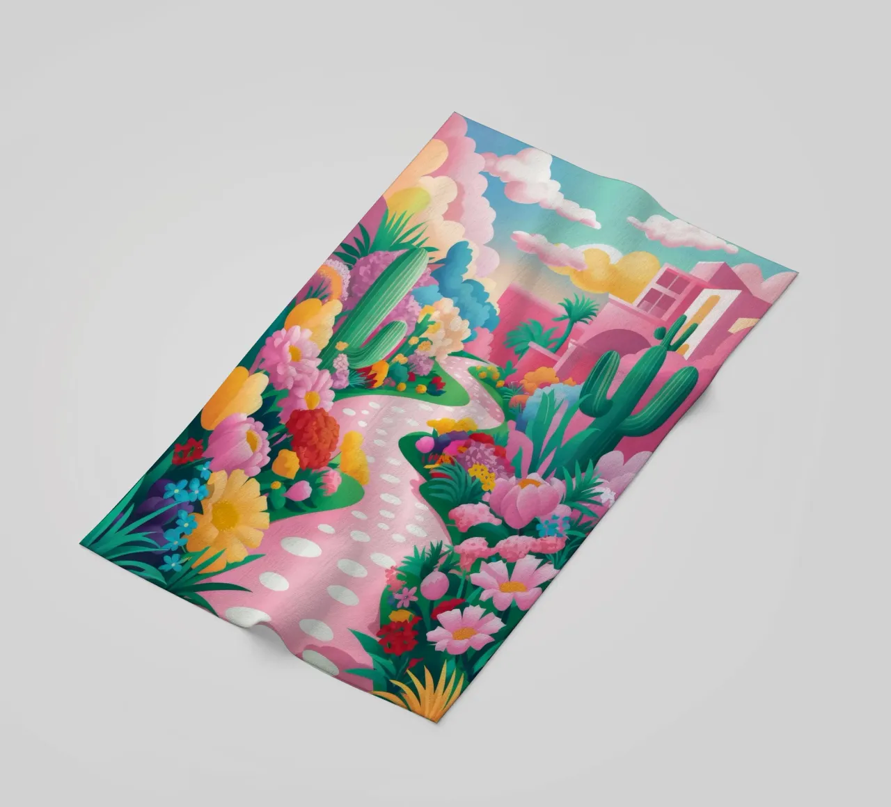 Polka Dot Path telo mare da Silk Palette