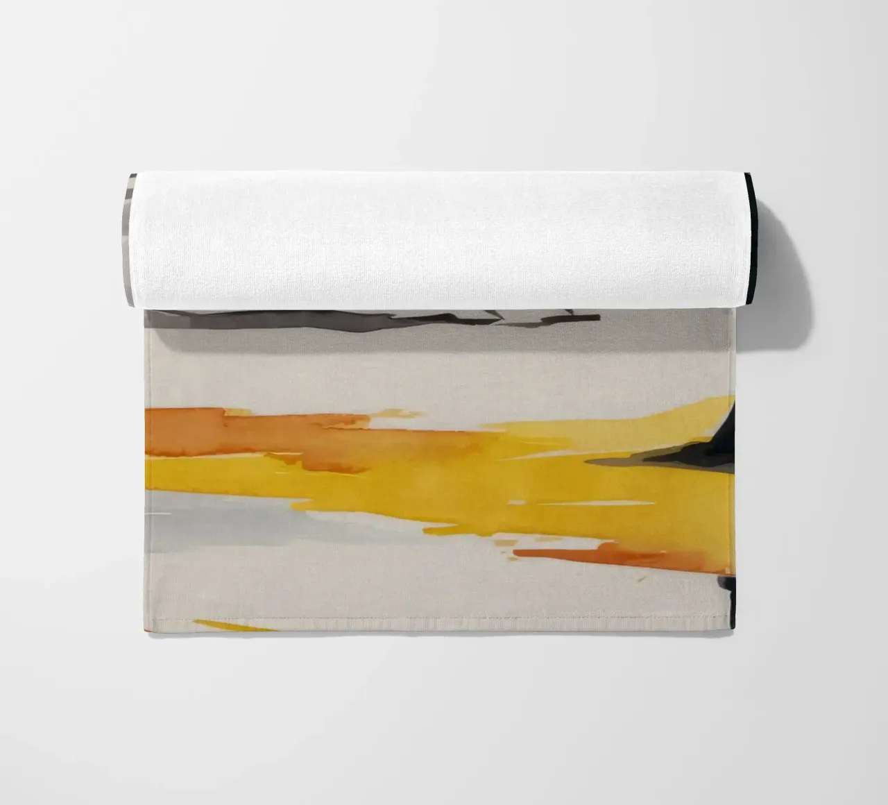 Alberi invernali riflessi telo mare da Silk Palette