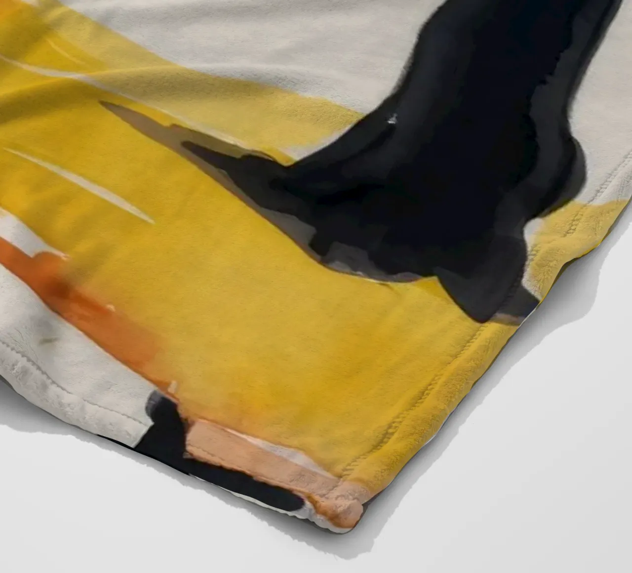 Reflected Winter Trees fleecedeken van Silk Palette