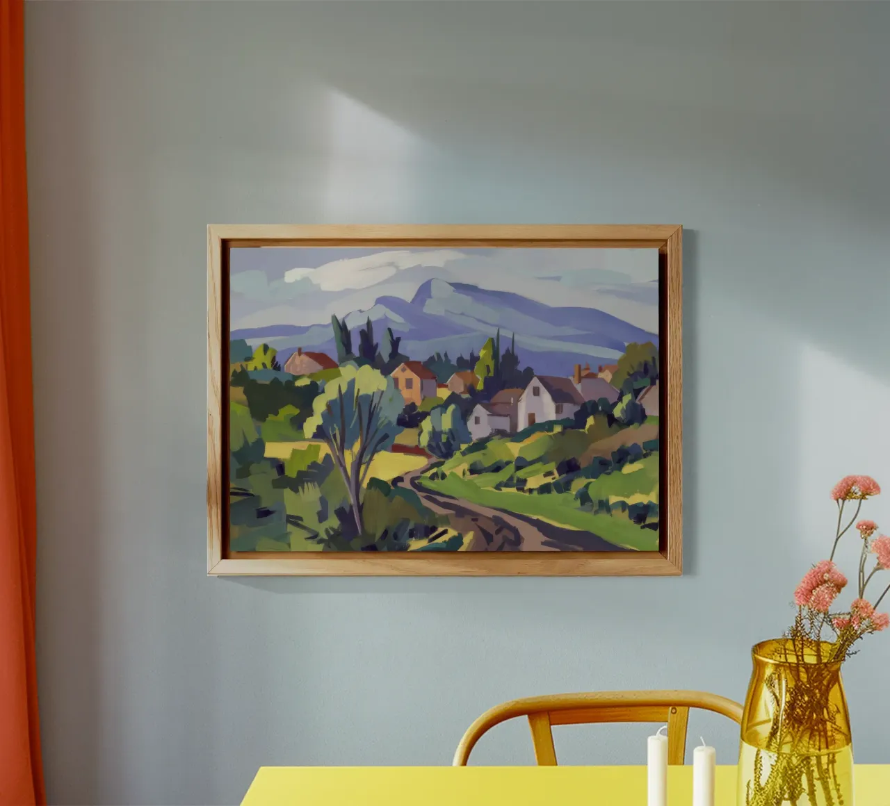 Cluster Villaggio Hilltop alluminio dibond da Celestial Harmony