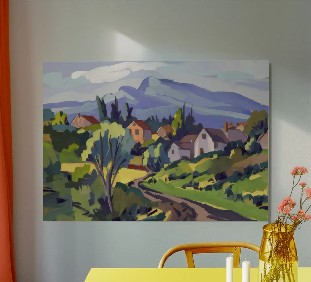 Cluster Villaggio Hilltop alluminio dibond da Celestial Harmony