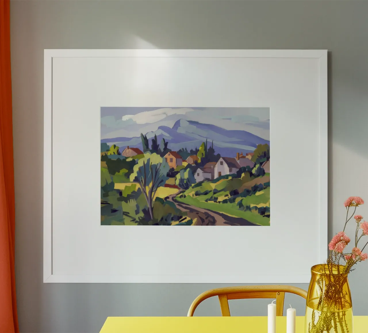 Cluster Villaggio Hilltop carta hahnemühle da Celestial Harmony