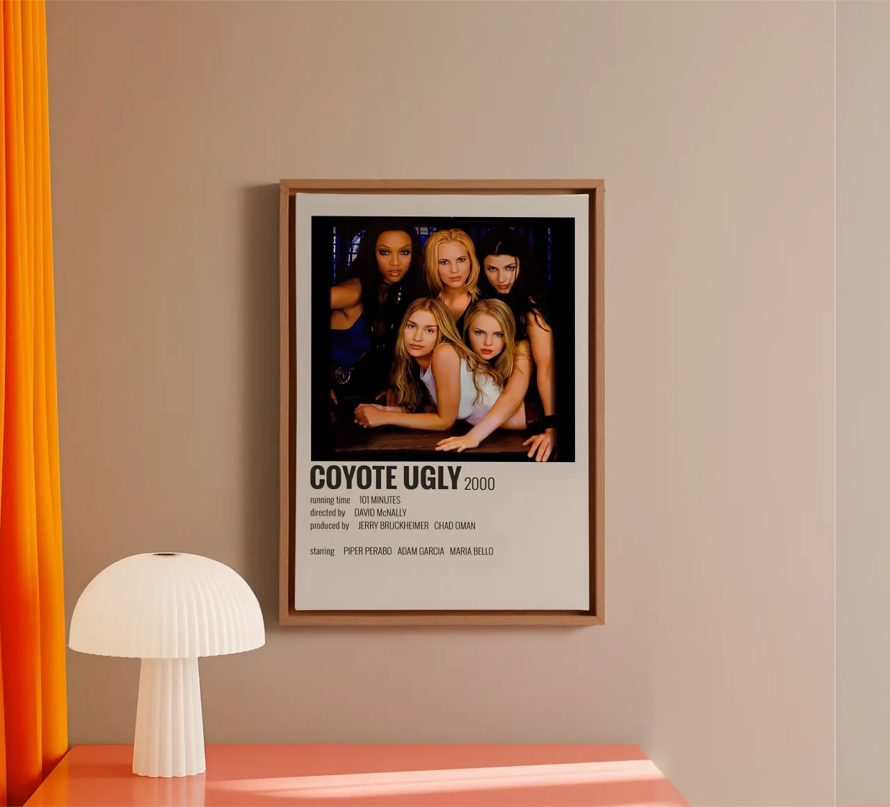 COYOTE UGLY 2000 canvas by MVFminimalist