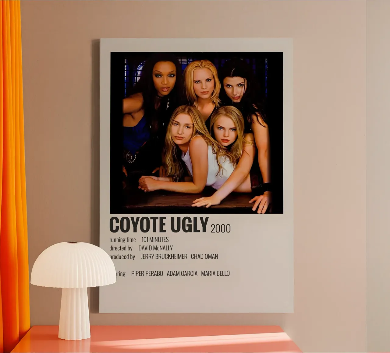 COYOTE UGLY 2000 canvas by MVFminimalist