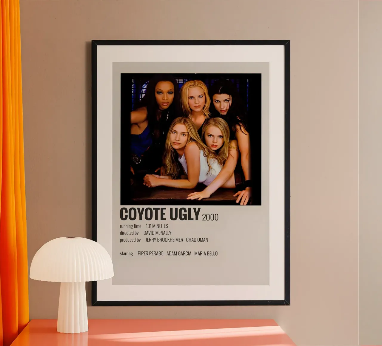 COYOTE UGLY 2000 carta hahnemühle da MVFminimalist