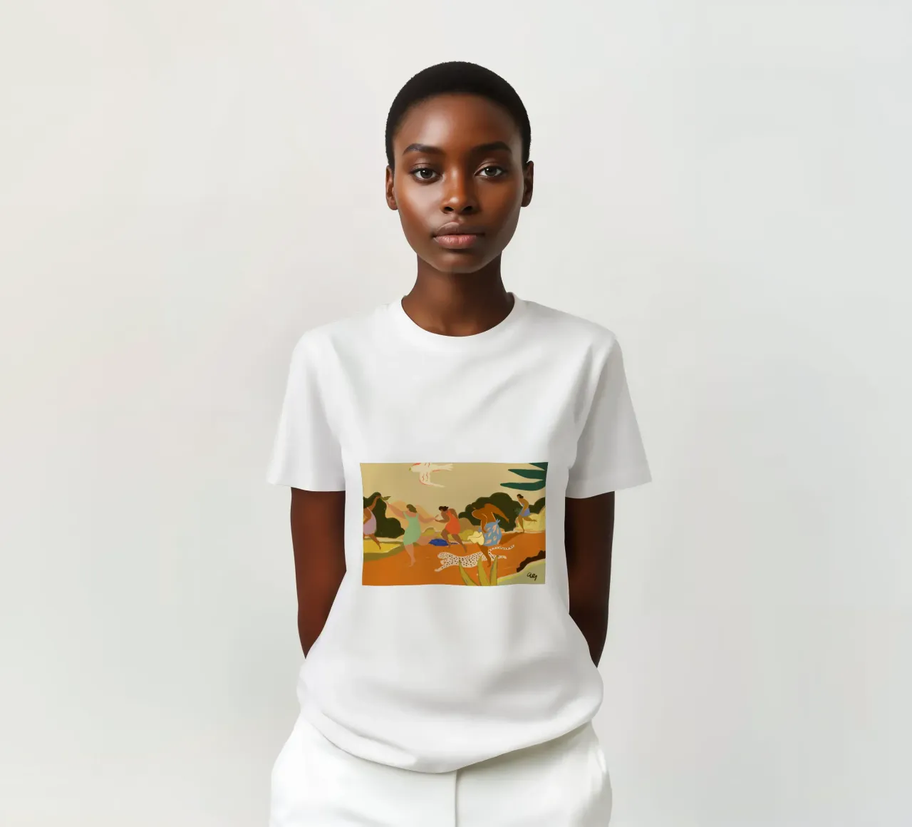 Onwards t-shirt by Arty Guava