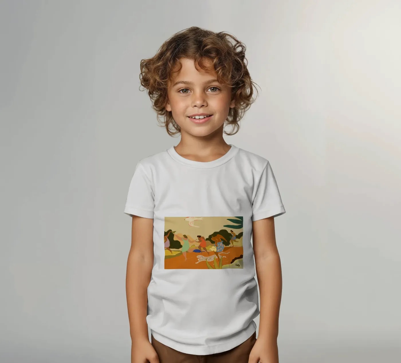 Onwards t-shirt bambini da Arty Guava