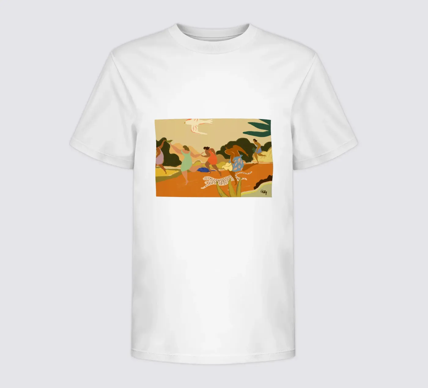 Onwards t-shirt bambini da Arty Guava