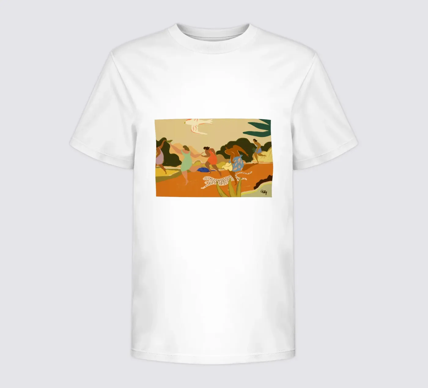 Onwards t-shirt bambini da Arty Guava