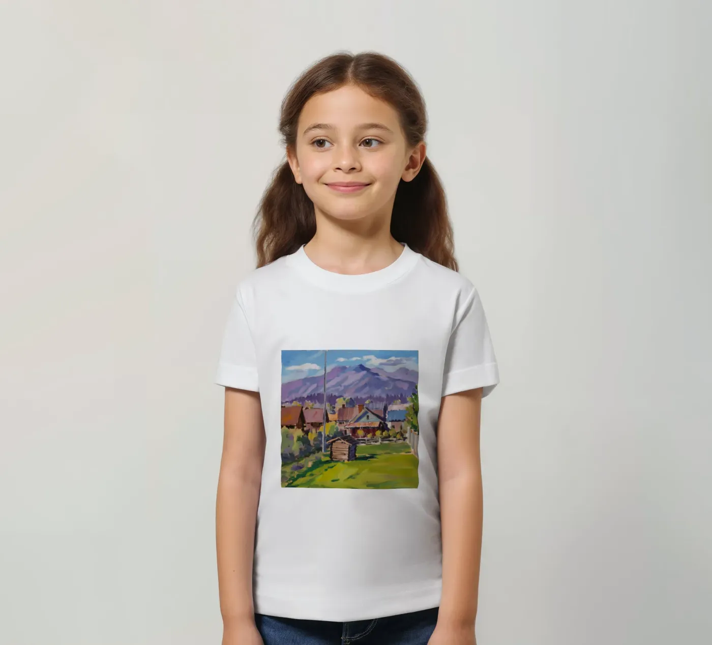 Rustic Mountain Stead t-shirt bambini da Celestial Harmony