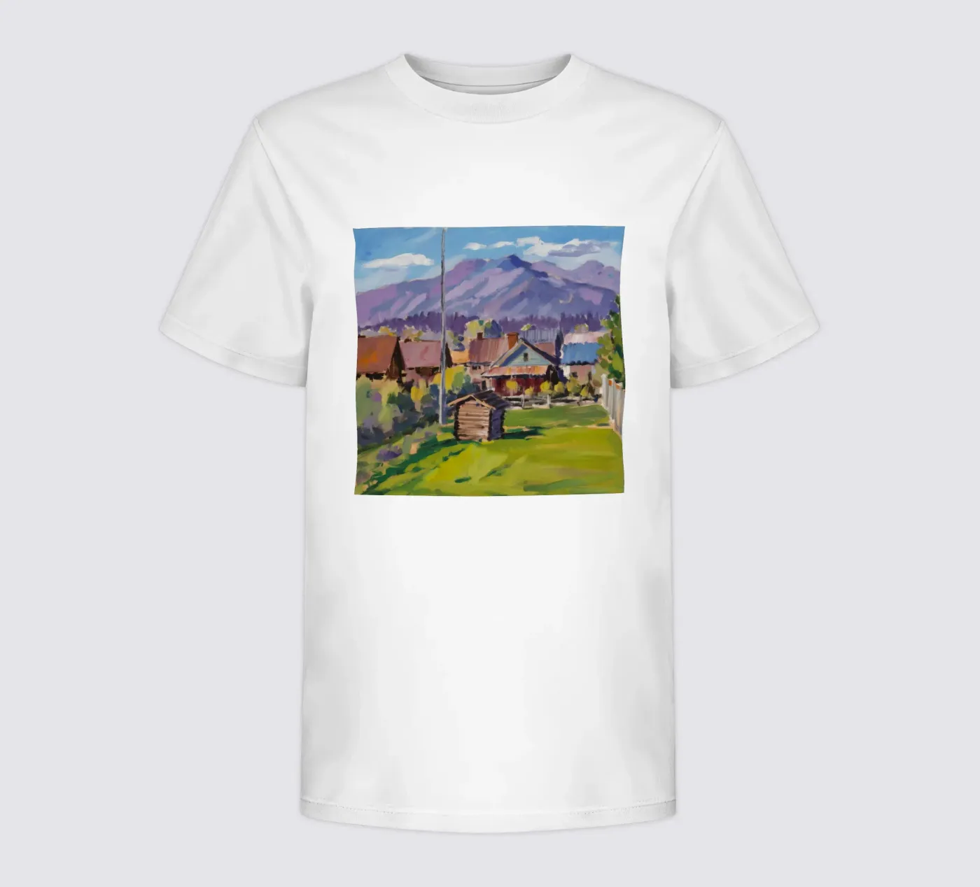 Rustic Mountain Stead t-shirt bambini da Celestial Harmony