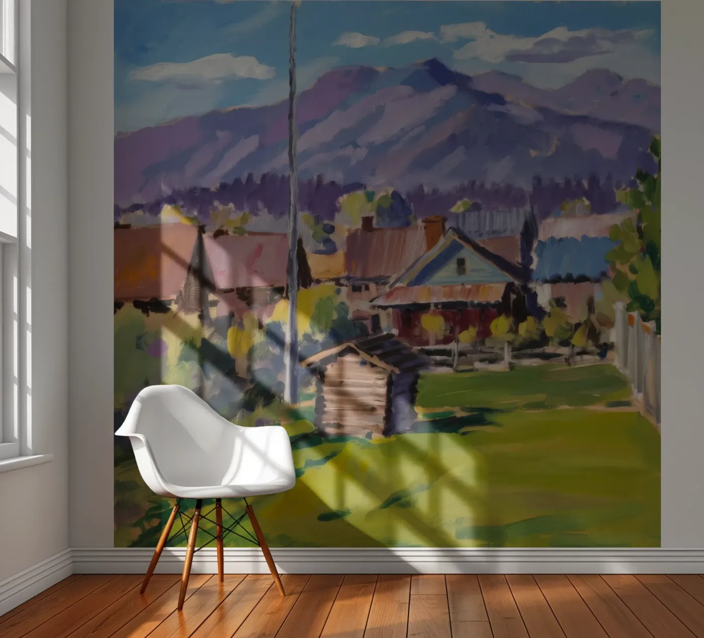 Rustiek bergpad fotobehang van Celestial Harmony