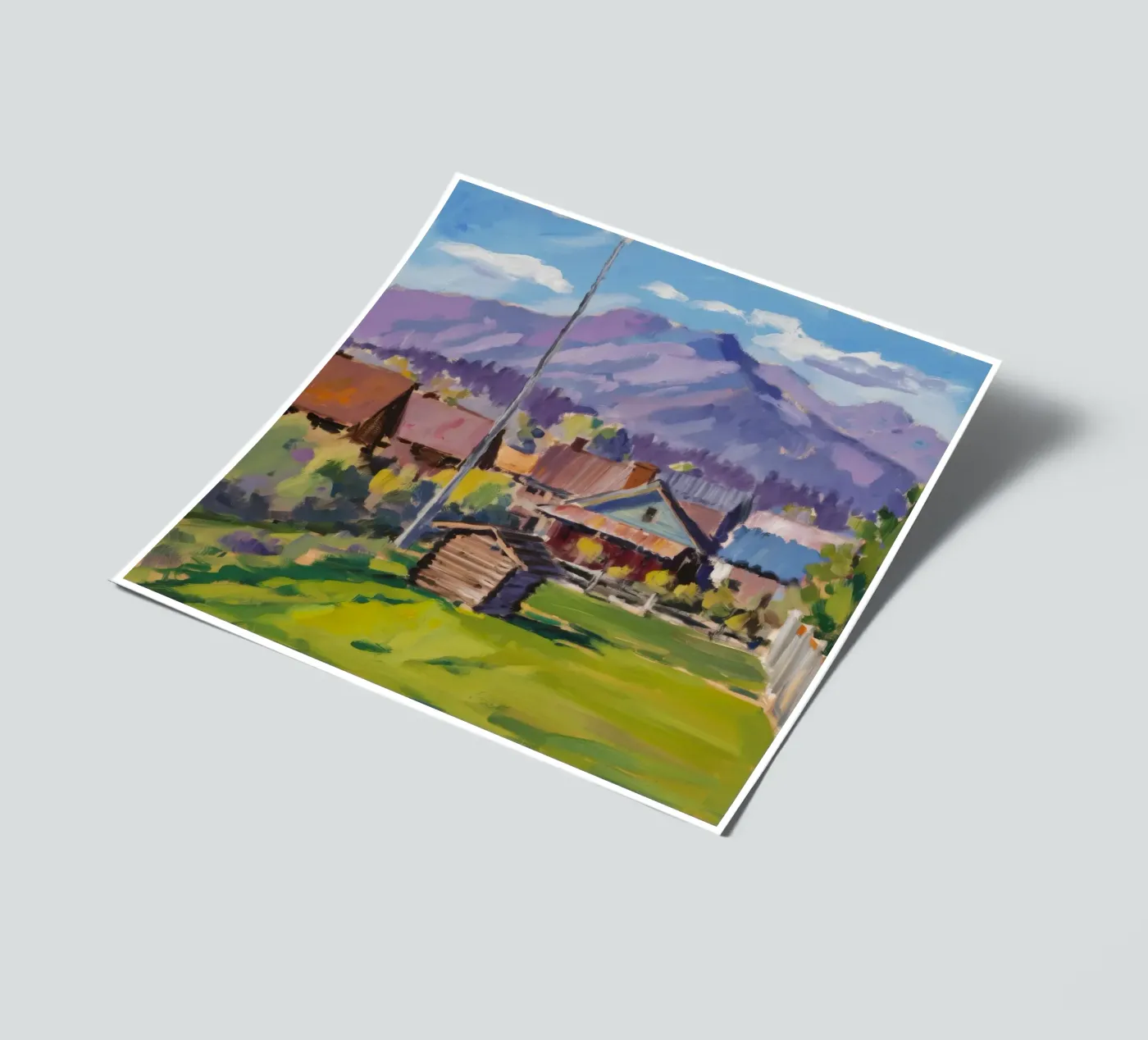 Rustiek bergpad stickervel van Celestial Harmony