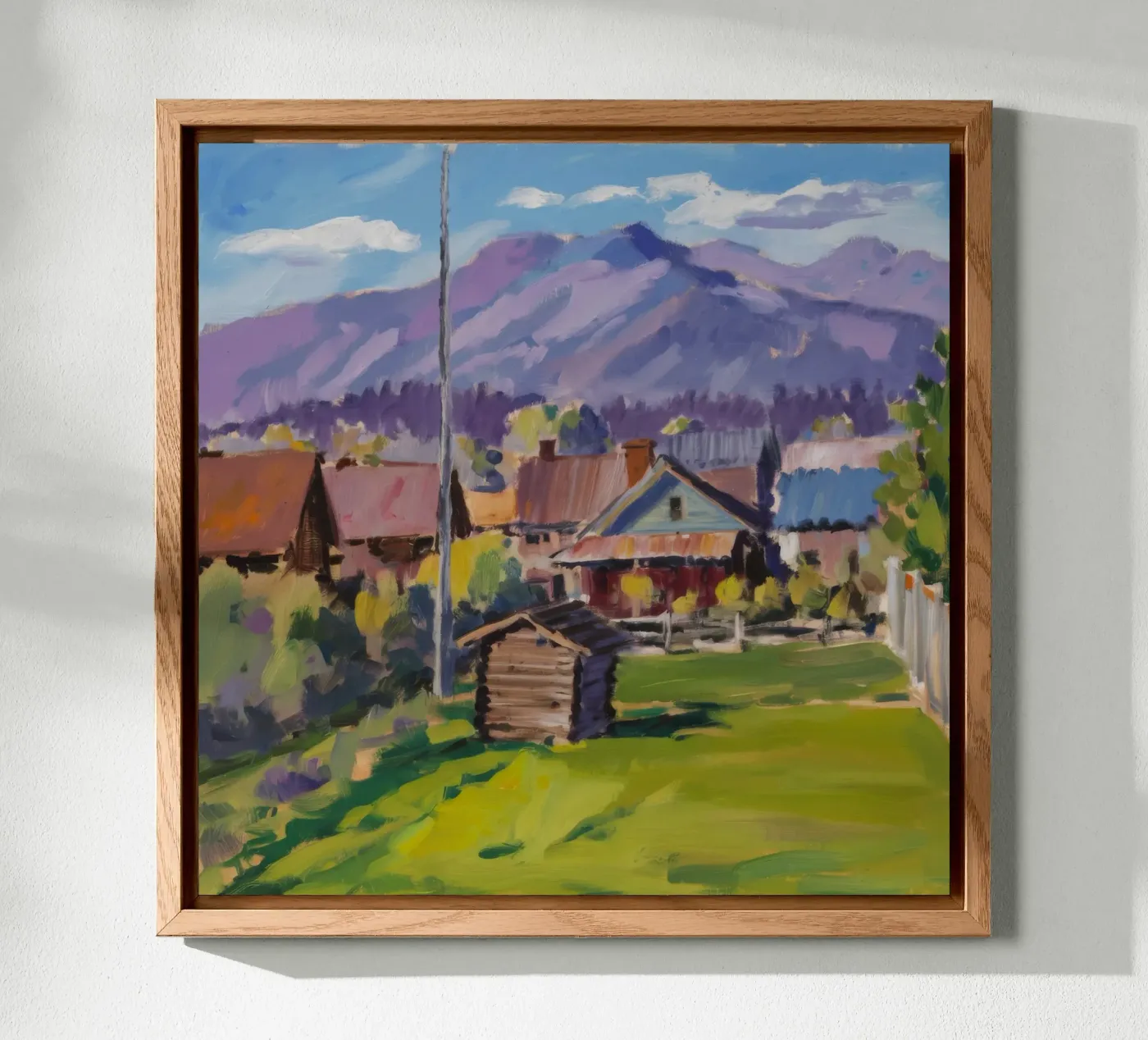 Rustic Mountain Stead alluminio dibond da Celestial Harmony