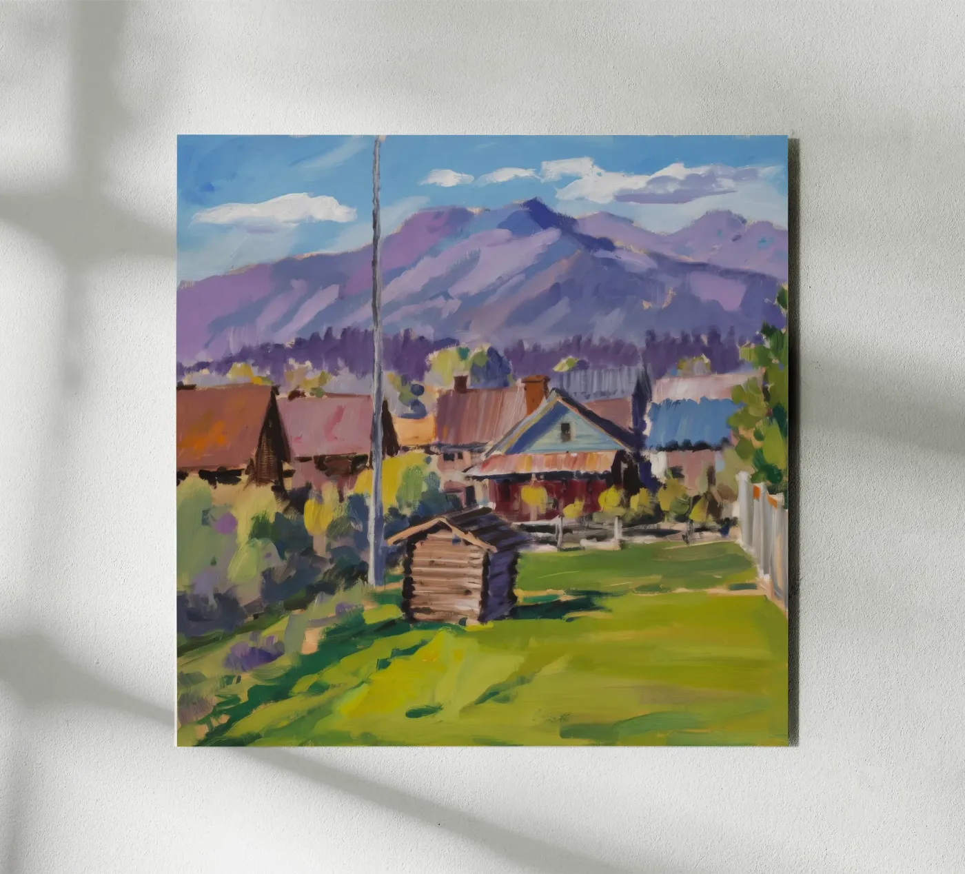 Rustic Mountain Stead alluminio dibond da Celestial Harmony