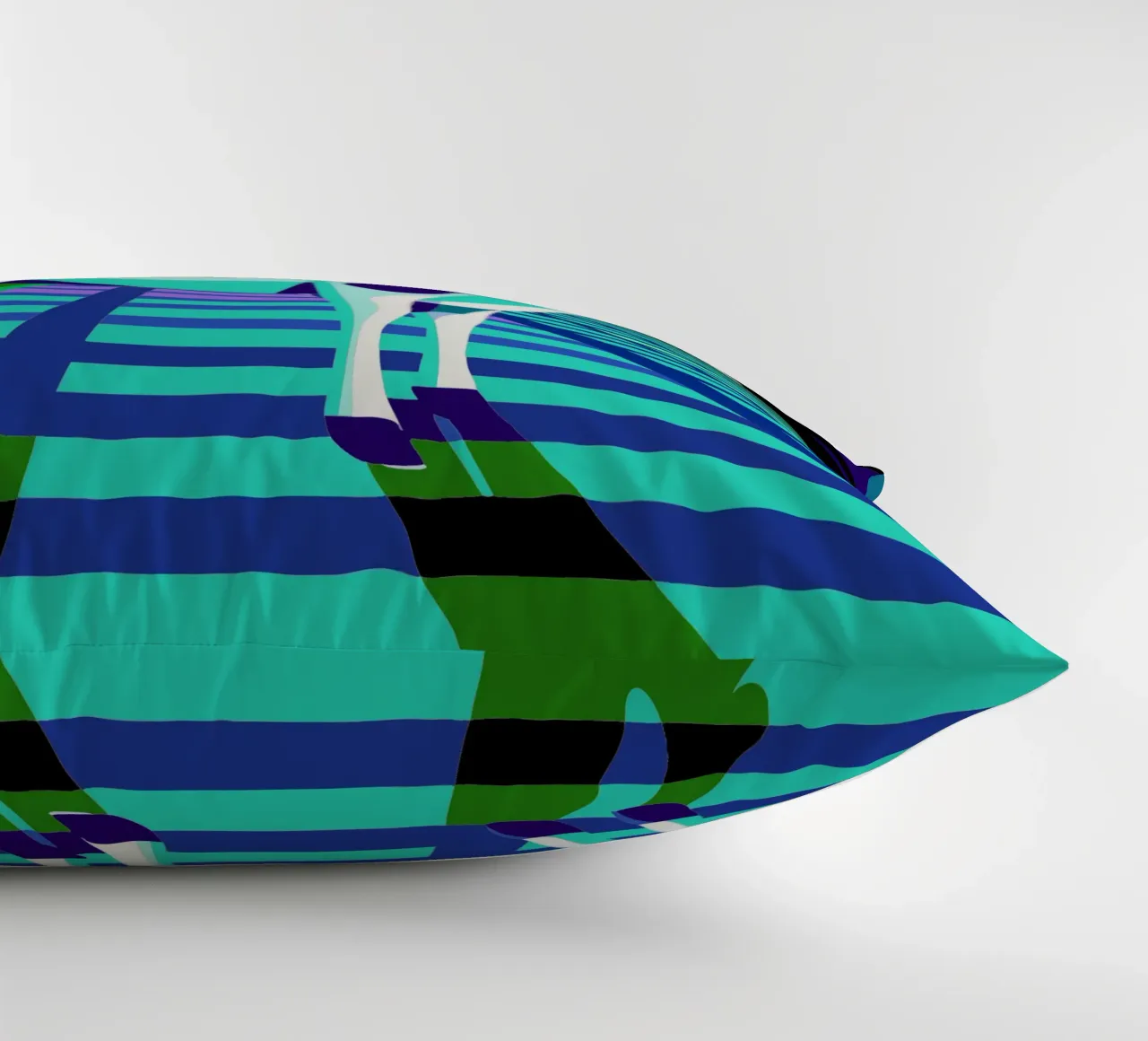 cow vector art drawing decorative cushion by alghonee
