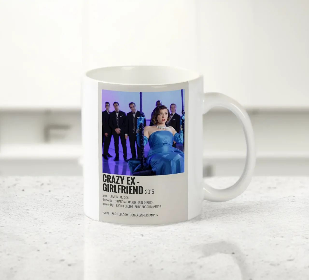 CRAZY EX -GIRLFRIEND 2015 tazza in ceramica da MVFminimalist