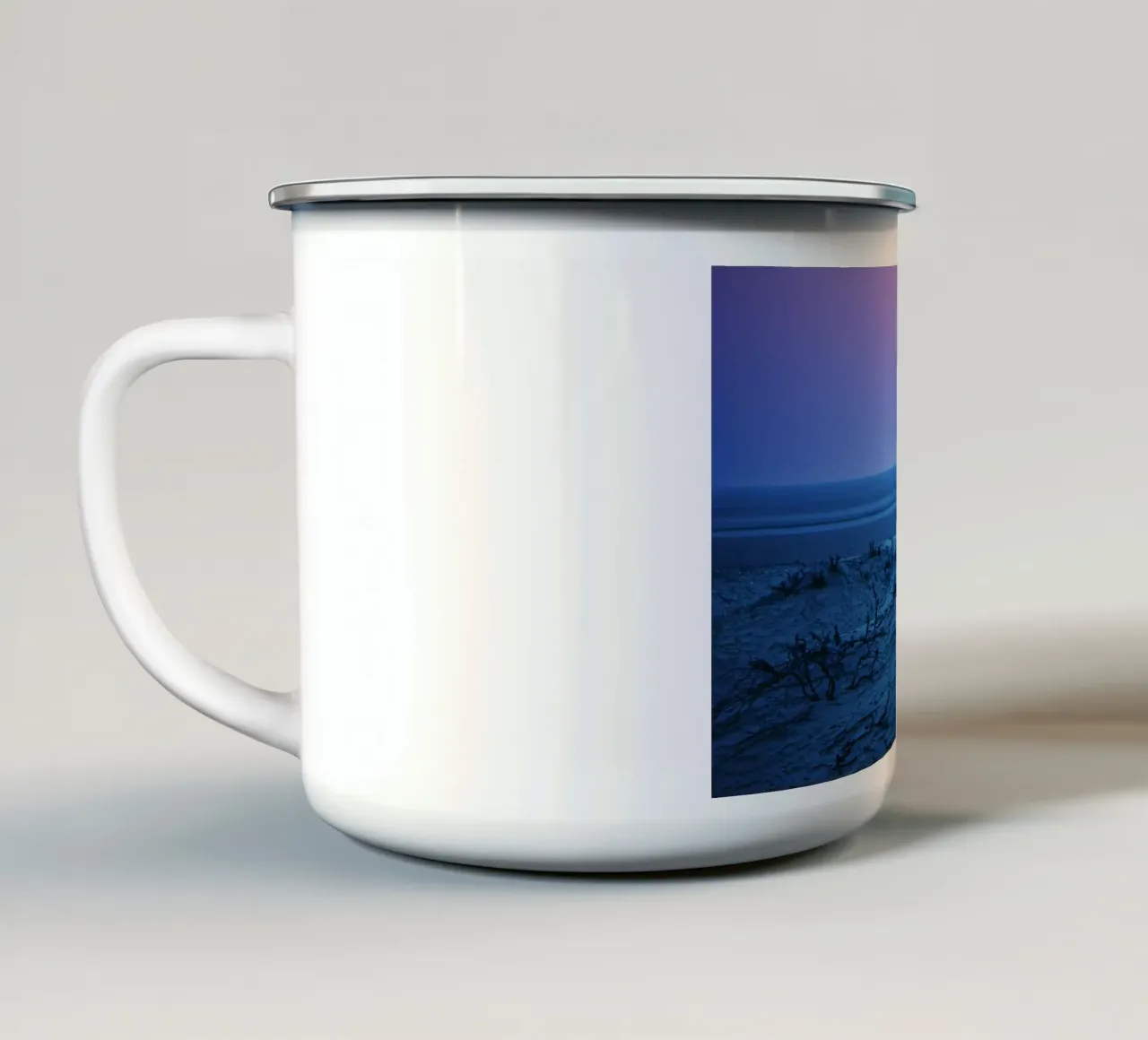 rami costa orizzonte tazza in smalto da life of sands